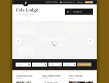 Tablet Screenshot of calalodge.com